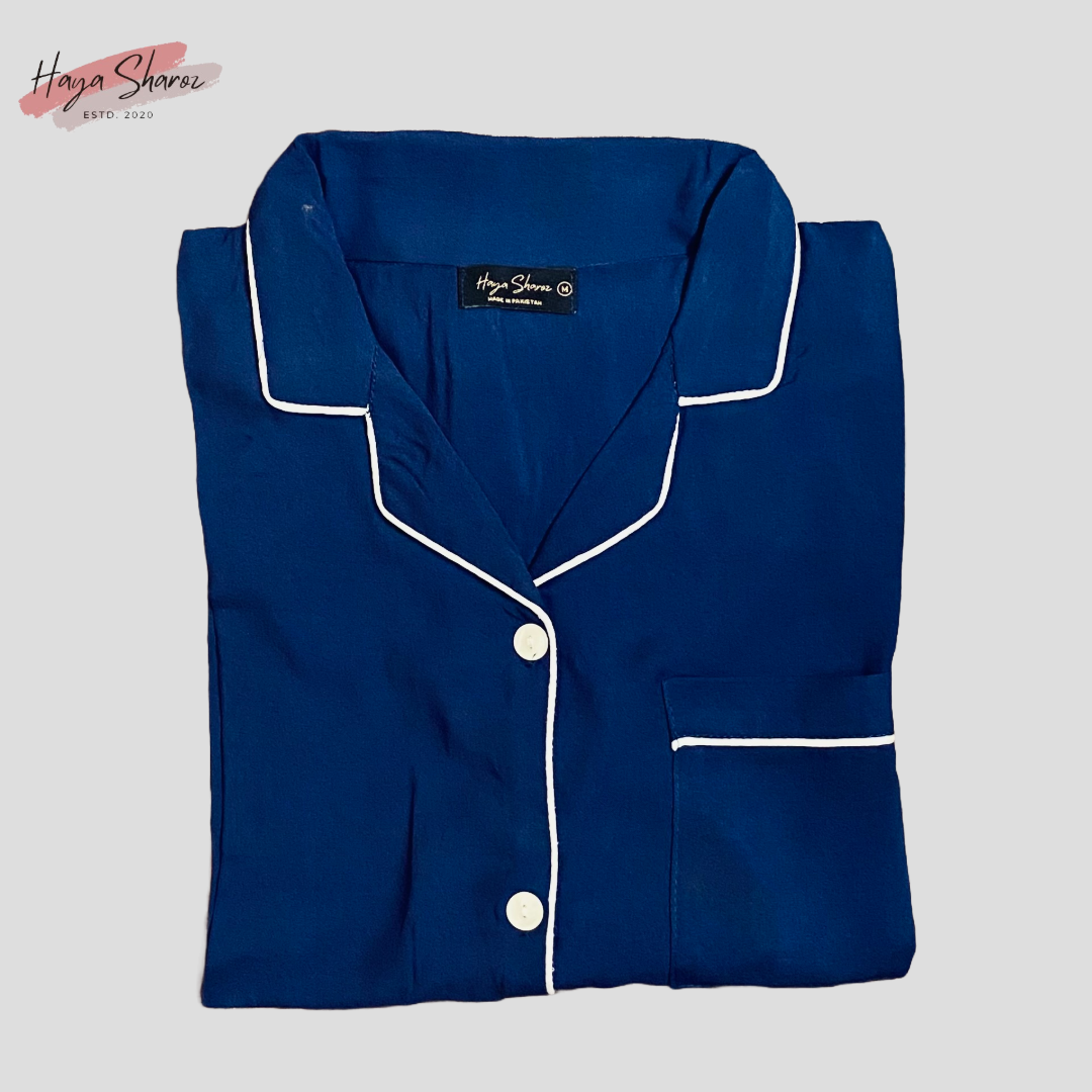 Solid Navy Blue